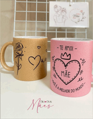 Caneca Glitter - Personalizada