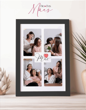 Quadro de vidro A4 - Personalizado