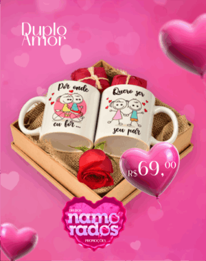 Duplo Amor - Canecas Personalizada