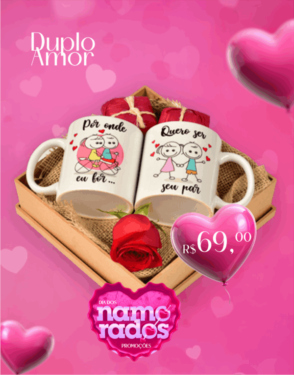 Duplo Amor - Canecas Personalizada