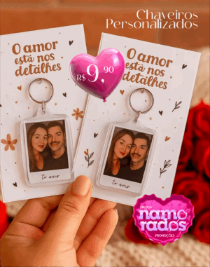 Chaveiro personalizados