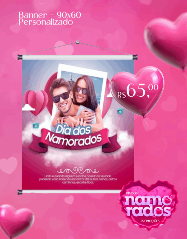 Banner personalizado - 90x60
