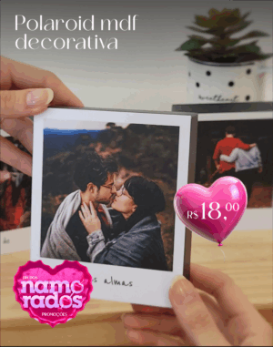 Polaroid decorativa MDF