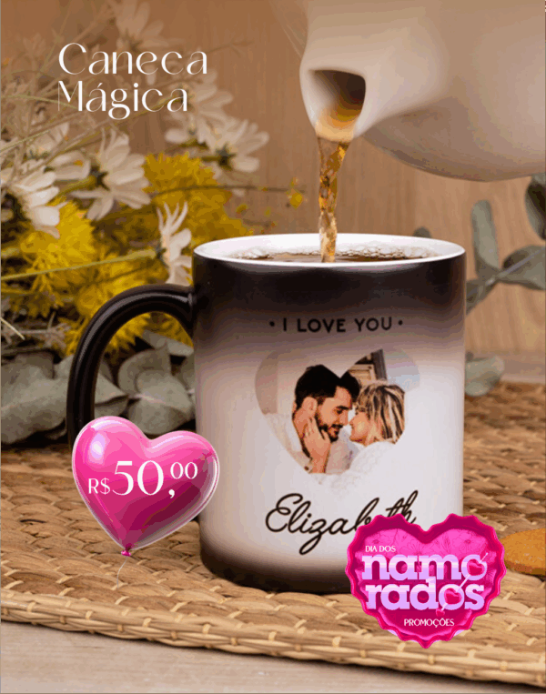 Caneca Mágica - Personalizada